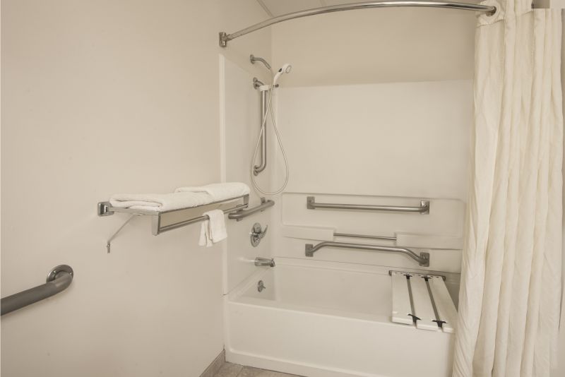 Accessible Bathroom with Safety Features
